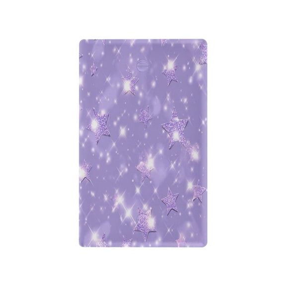 Light Switch Cover Switch Plate Outlet Cover Plug Cover for Electrical Unused Outlet Cover Lavender Glitter Stars Pattern