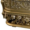 thumbnail image 4 of Dresser with Scrolled Carvings and Half Moon Shape, Champagne Silver, 4 of 5