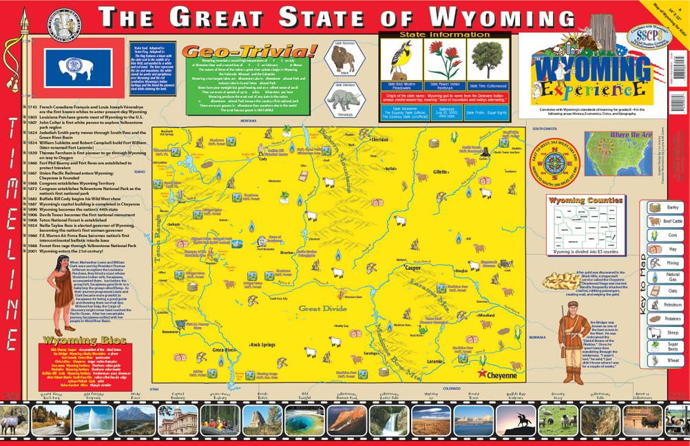 Wyoming Experience The Wyoming Experience Poster/Map! (Other