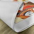 thumbnail image 5 of Ambesonne Queen Place Mats Set of 4, Playing Poker Card Deck, Standard Size, Vermilion Yellow White, 5 of 6