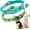 Dark Green, variant on Puppy Collar with Bell, 2-Pack Girl's Small Dog Collar with Bell Nylon Cute Female Cat Collars Adjustable for XXS XS Little Small Girl's Kitten Dogs