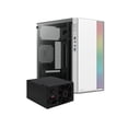 thumbnail image 1 of Gabinete ACTECK FUSION II GI440 Micro ATX Mini Torre Fuente 500W Acrilico Blanco AC-935760 Blanco, 1 of 5
