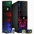 thumbnail image 1 of Restored TechMagnet Gaming PC Desktop Intel Core i3 6100 3.2GHz,Siwa 6 with AMD RX-550 4GB DDR5,16GB RAM,256GB SSD,HDMI,DVI,VGA,RGB Keyboard,Mouse,Wi-Fi,Windows 11 Professional, 1 of 9