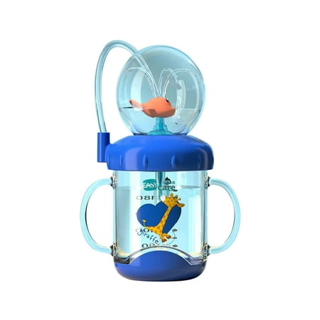 

RKSTN Water Bottles Office Supplies Cute Diving Portable Water Cup Whales Water Spray Cup Baby Straw Cup Lightning Deals of Today Summer Savings Clearance on Clearance