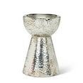 thumbnail image 2 of Set Of 2 Hammer Finish Pillar Candle Holder, 2 of 2