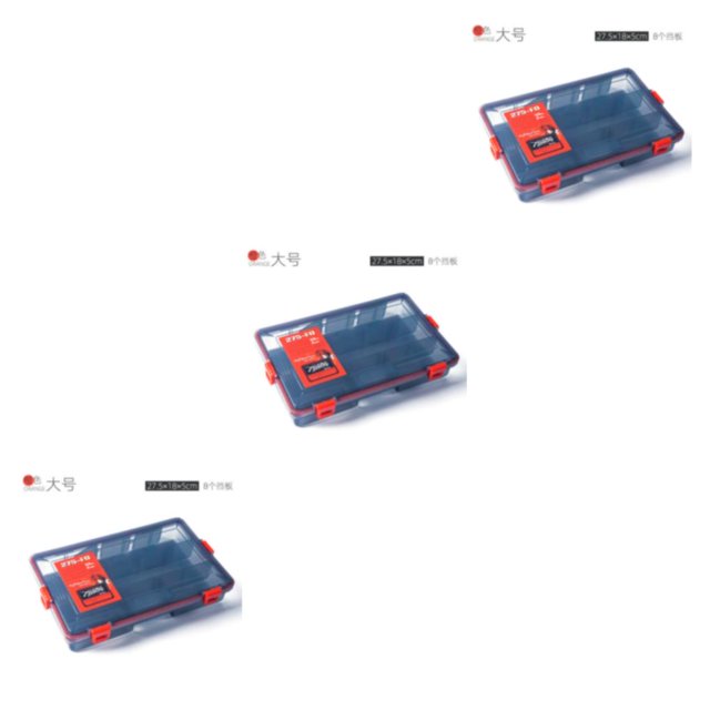 Sonducket Caja de aparejos de pesca duradera y portátil para una fácil organización Accesorios de aparejos de pesca de PP esmerilados Type1 NO1