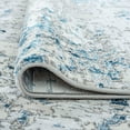 thumbnail image 6 of Antik Contemporary 4' x 5' Blue and Gray Polypropylene & Polyester Indoor Area Rug, 6 of 10