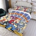 thumbnail image 3 of Futurama Conjunto de sábanas temático, trío de piezas, cómodo y amigable con la piel, diseño único, regalo de decoración para el hogar para familiares, amigos y fans,140cm *210cm, 3 of 6