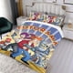 thumbnail image 3 of Futurama Conjunto de sábanas temático, trío de piezas, cómodo y amigable con la piel, diseño único, regalo de decoración para el hogar para familiares, amigos y fans,140cm *210cm, 3 of 6