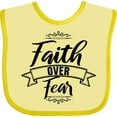 thumbnail image 3 of Inktastic Cancer Awareness Faith over Fear Boys or Girls Baby Bib, 3 of 4