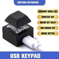 thumbnail image 2 of Mini Keyboard Macro Keypad RGB DIY Shortcut Keyboard Keyboard, 2Keys, 2 of 5