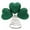 Green, variant on St. Patrick’s Day Shamrock Tree Topper Decor, Green Clover Christmas Tree Top Ornament, Irish Festival Holiday Home Decoration, Tabletop & Party Display Accent for Indoor Seasonal Decor (Green)