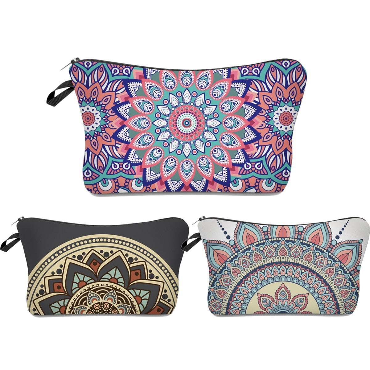 3 piece makeup bag set