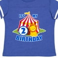 thumbnail image 4 of Inktastic Its My Birthday Circus Tent with Lion 2 Years Old Boys or Girls Toddler T-Shirt, 4 of 5