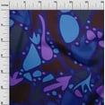 thumbnail image 3 of oneOone Rayon Light Beige Fabric Geometric Abstract Floral Sewing Craft Projects Fabric Prints By Yard 56 Inch Wide, 3 of 4