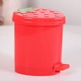 thumbnail image 4 of LOLIPPYY 2Ud Papelera Roja Creativa Para Escritorio Perfecta Como Almacenamiento Y Basura En Habitación, 4 of 8