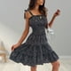 thumbnail image 1 of Vestido de verano para mujer, vestido de cóctel de lunares a la moda, elegante, informal, para vacaciones en la playa FLhrweasw Nuevo, 1 of 7