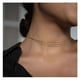 thumbnail image 3 of Oro Clavícula Cadena Multicapa Collar Europeo y Fronterizo Collar de Moda para Mujeres, 3 of 7