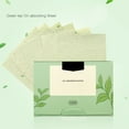 thumbnail image 2 of Facial Oil Absorbing Paper 100 Pieces Portable Extractable Fragrance Oil Absorbing Facial Paper Makeup Tool, 2 of 6