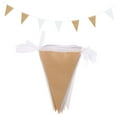 thumbnail image 5 of OFFIGAM 2-Pack Outdoor Triangle Bunting Banner for Garden Parties Family Gatherings and Celebrations, 5 of 8
