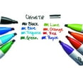 thumbnail image 4 of Sharpie Permanent Markers, Chisel Tip, Assorted Colors, 8 Count, 4 of 6