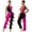 Hot Pink, variant on YiZYiF Women's 70s Disco Costumes Swing Tassel Sequins Halter Sleeveless Jazz Latin Dance Jumpsuit Red M