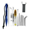 thumbnail image 2 of Soidarity Marlin Set Agujas de cordones Acero inoxidable Profesional Pequeña artesanía Costura Reutilizable Extraíble Tejer Pin Trabajo de cuero carpas 14 Piezas Azul Soidarity OD023335-18B, 2 of 6