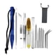 thumbnail image 2 of Greeniant Marlin Set Agujas de cordones Acero inoxidable Profesional Pequeña artesanía Costura Reutilizable Extraíble Tejer Pin Trabajo de cuero carpas 14 Piezas Azul Greeniant OD023335-18B, 2 of 6