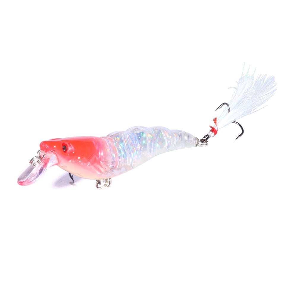 HENGJIA Fishing Lures Large Hard Bait Minnow VIB Lure with Treble Hook Life-Like Swimbait Fishing Bait Popper Crankbait Sinking Lure for Trout Bass Walleye Redfish