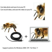 usb inspection camera 5M 5.5mm Lens USB Inspection Mini Camera Snake Tube IP67 Waterproof Endoscope