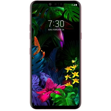 Restored LG G8 ThinQ LMG820TM 128GB T-Mobile Unlocked Phone - Carmine Red (Refurbished)