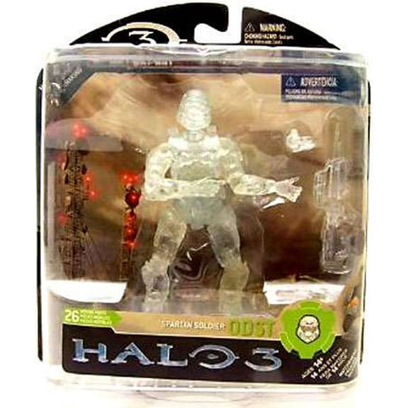 Halo 3 Series 3 Active Camo Spartan Soldier ODST Action Figure McFarlane Toys