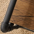 thumbnail image 6 of Sauder Iron City® Multi-purpose Cart, Checked Oak Finish, 6 of 12