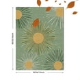 thumbnail image 3 of Sunburst Floral Canvas Print, Wall Art for Living Room, Bedroom, Dining Room, Office, Hallway, Apartment, 3 of 8