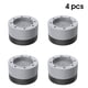 thumbnail image 5 of Almohadilla para pies de lavadora Billuyoard Goma TPU Reducción de ruido Antideslizante 4 piezas, 5 of 6