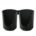 thumbnail image 1 of Plastic Bathroom Cup Dispenser With Vertical Stripes Paper Cup Holder Disposable Paper Cup Organizer, 1 of 9