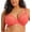 Sunset, variant on Matilda Banded Plunge Underwire Bra (8900),38FF,Sunset