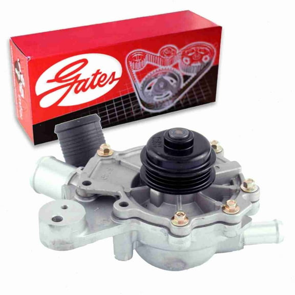 Gates Engine Water Pump compatible with Mazda MPV 2.5L 3.0L V6 2000-2003