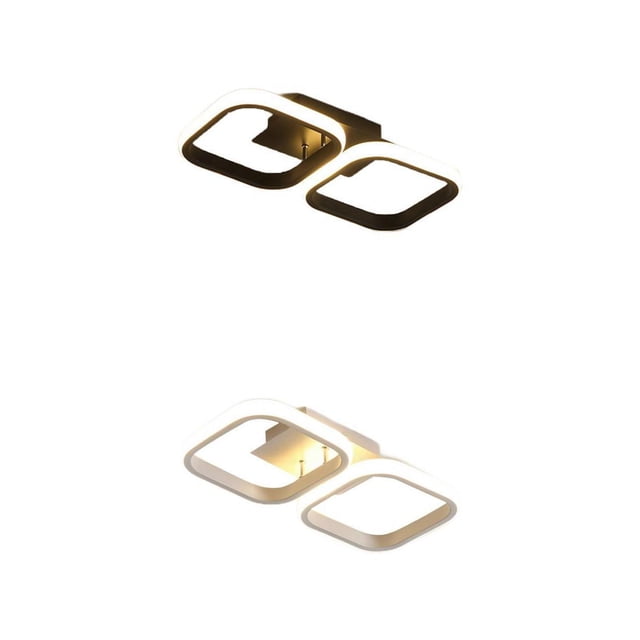 Lámpara de tejado Luces Decorativas para Pasillo, , Cálido+Lámpara de tejado Luces Decorativas para Pasillo, Cuadrado
