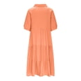 thumbnail image 4 of Gspmoly Robes pour Femmes, Robe Longue d'Été Décontractée pour Femmes à Col Rond, Unie, Sans Manches, Robes Formelles pour Femmes Offres du Jour, 4 of 5