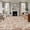 Brown, variant on 2x3 Ft Entryway Area Rug, Gray Flowers Kitchen Rug Runner Washable Floor Mat, Farmhouse Pastoral Vintage Plants Branches Non Slip Indoor Door Mat Throw Carpet for Bathroom Living Room Bedroom