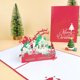 thumbnail image 1 of Árbol de Navidad creativo 3D Pop-Up Tarjeta de Navidad brillante fantasía felicitación bendición regalo Tarjeta de mensaje regalos de navidad, 1 of 4