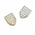 thumbnail image 3 of Single Tooth Grill Punk Hip Hop Plated Grillz Cap Grillz Rhinestone Teeth Grillz, 3 of 10