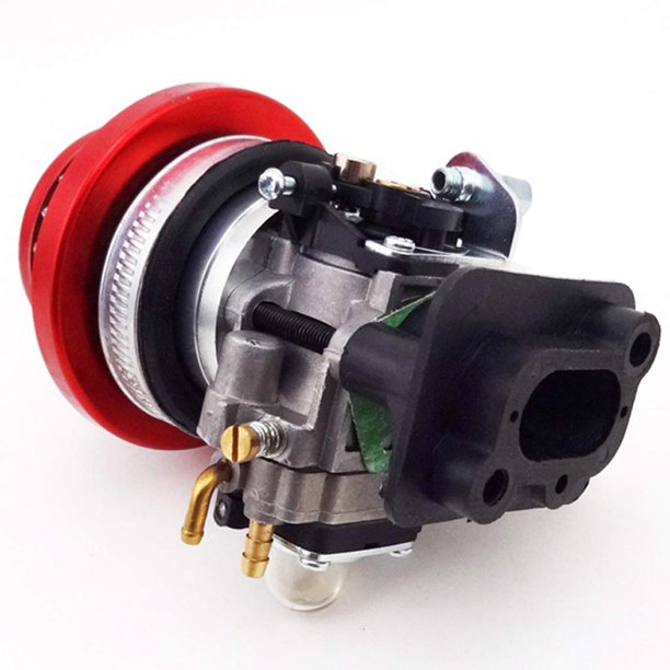 Kit de carburador TC-Motor 15 mm con filtro rojo para 2 tiempos 33-52 cc