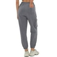 thumbnail image 5 of Huesdet Cinch Bottom Sweatpants for Women High Waisted Athletic Jogger Pants Baggy Sweatpants Elastic Joggers Pants with Pockets(M,Grey), 5 of 9