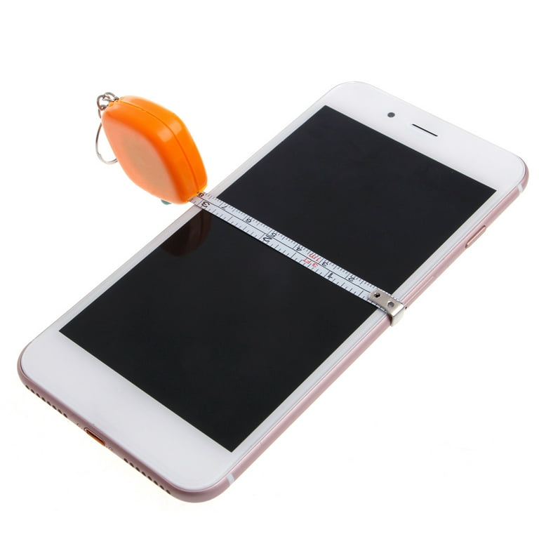 Retractable Steel Mini Pocket Measuring Ruler Tape Keychain 100cm Measure  FAST