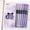 purple, variant on 6pcs/set Blue Sea Salt Liquid Ink Pen 0.5mm Quick-Dry Stationery Gel Pen Ballpoint Pen
