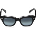 thumbnail image 4 of Ray-Ban Women's Rb2186 State Street Square Sunglasses, 4 of 5