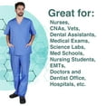 thumbnail image 3 of M&M SCRUBS Unisex Solid Scrub Set, Women Medical Uniforms 102, 3 of 6