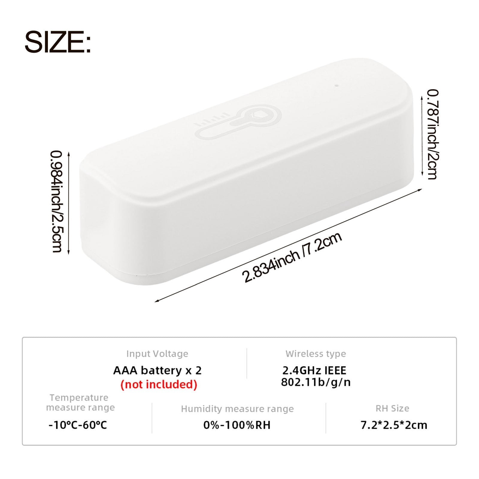 Dleadar for Tuya smart for zigbee temperature and humidity detector sensor House